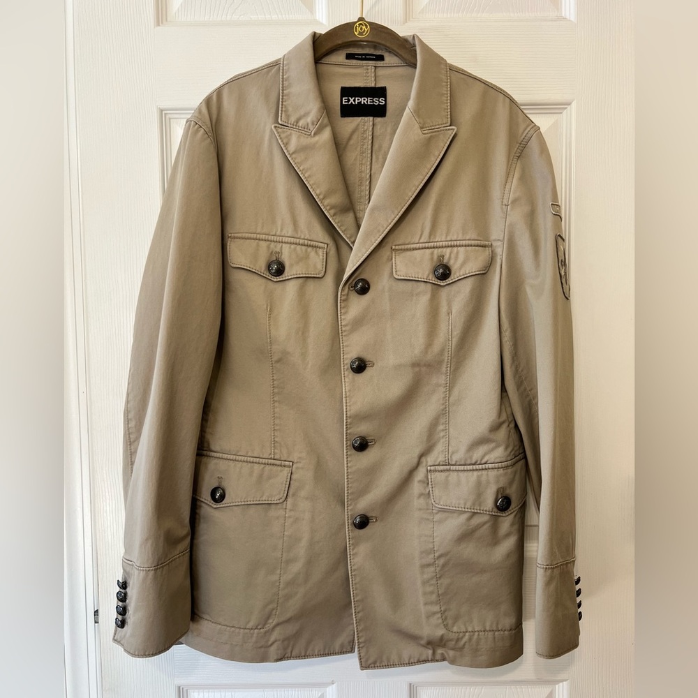 EUC/Like New EXPRESS Mens Military Inspired Jacket | Size Medium
